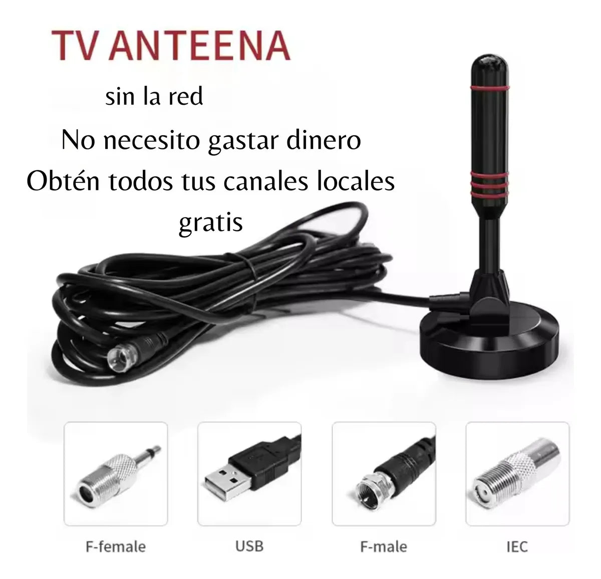 SignalMax™ | Antena TV Digital HD – Interior y Exterior
