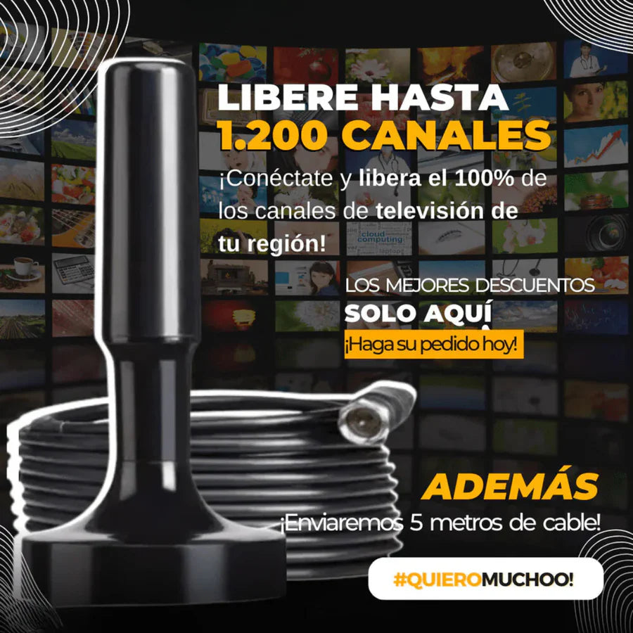 SignalMax™ | Antena TV Digital HD – Interior y Exterior