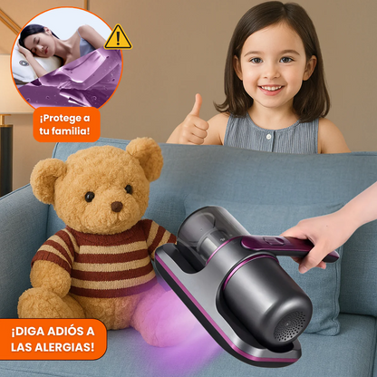 VeroClean™ | Aspiradora Portátil UV Inalámbrica| Poder de Succión y Esterilización Total